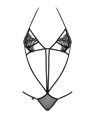 Luiza body, fekete S/M