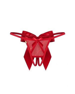 Gifty Red nyitott tanga L/XL
