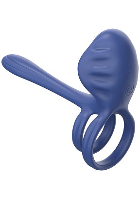 Couples Slimline vibrációs páros gyűrű – kék