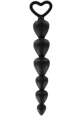 Bottom Beads anális golyósor – fekete