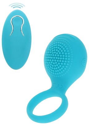 Tickle Brush péniszgyűrű – kék