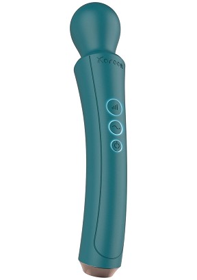 The Curved Wand ívelt masszírozó vibrátor – zöld