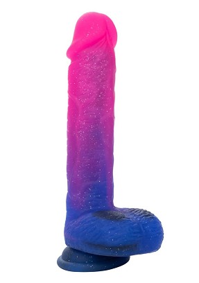 Ombre Hombre vibrációs dildó – rózsaszín
