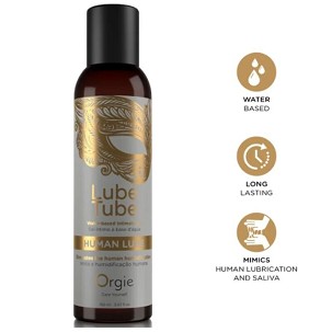 Orgie Lube Tube Human Lube vízbázisú intim gél, 150 ml