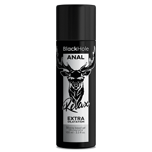 Black Hole szilikonbázisú anális tágító gél, 100 ml
