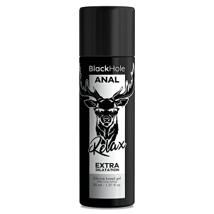 Black Hole szilikonbázisú anális tágító gél, 30 ml