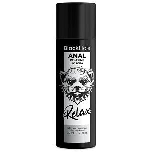 Black Hole Anal Relaxing jojobás, szilikonbázisú anális lazító gél, 30 ml