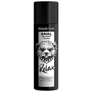 Black Hole Anal Relaxing jojobás, szilikonbázisú anális lazító gél, 100 ml