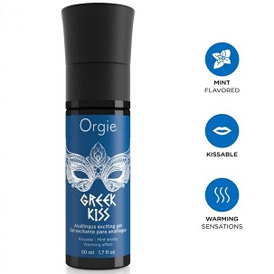 Orgie Greek Kiss mentás anilingus stimuláló gél, 50 ml
