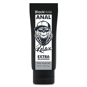 Black Hole vízbázisú anális tágító gél, 70 ml