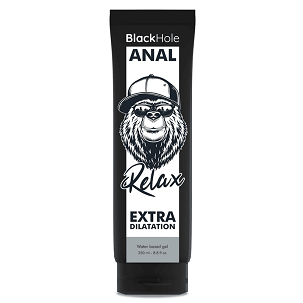 Black Hole vízbázisú anális tágító gél, 250 ml