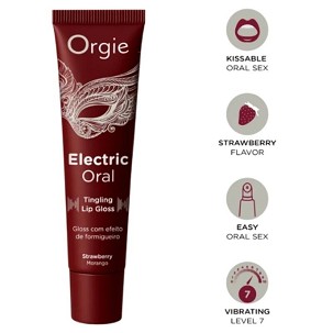 Orgie Electric Oral bizsergető szájfény, 15 ml