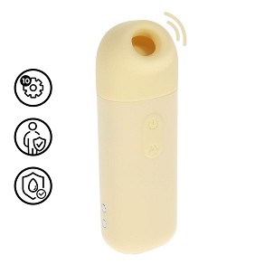 Loveline Sweetie AirTap vibrátor – sárga